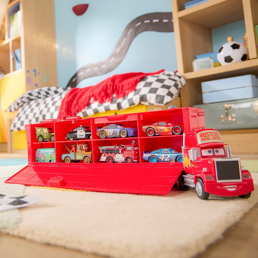 Mack Hauler Truck with Die-Cast Cars &ndash; Cars
