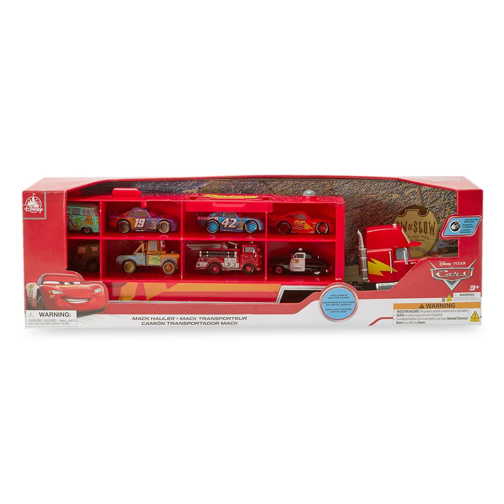 Mack Hauler Truck with Die-Cast Cars &ndash; Cars