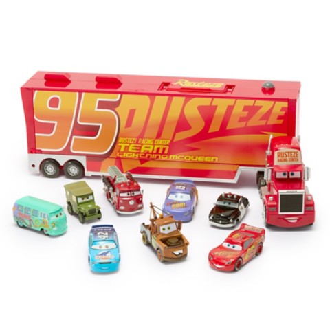 Детские игрушки Disney Mack Hauler Truck with Die-Cast Cars – Cars