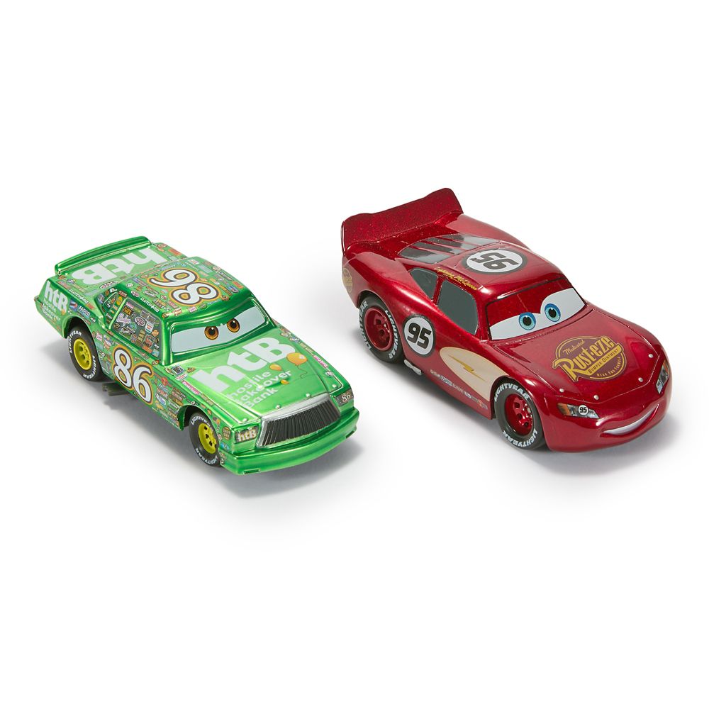 Lightning McQueen and Chick Hicks Die Cast Twin Pack &ndash; Cars