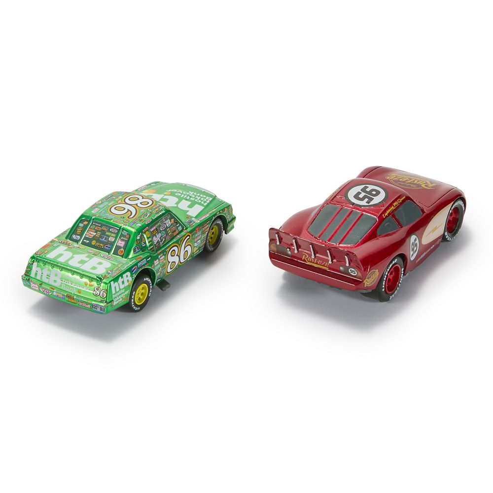 Lightning McQueen and Chick Hicks Die Cast Twin Pack &ndash; Cars