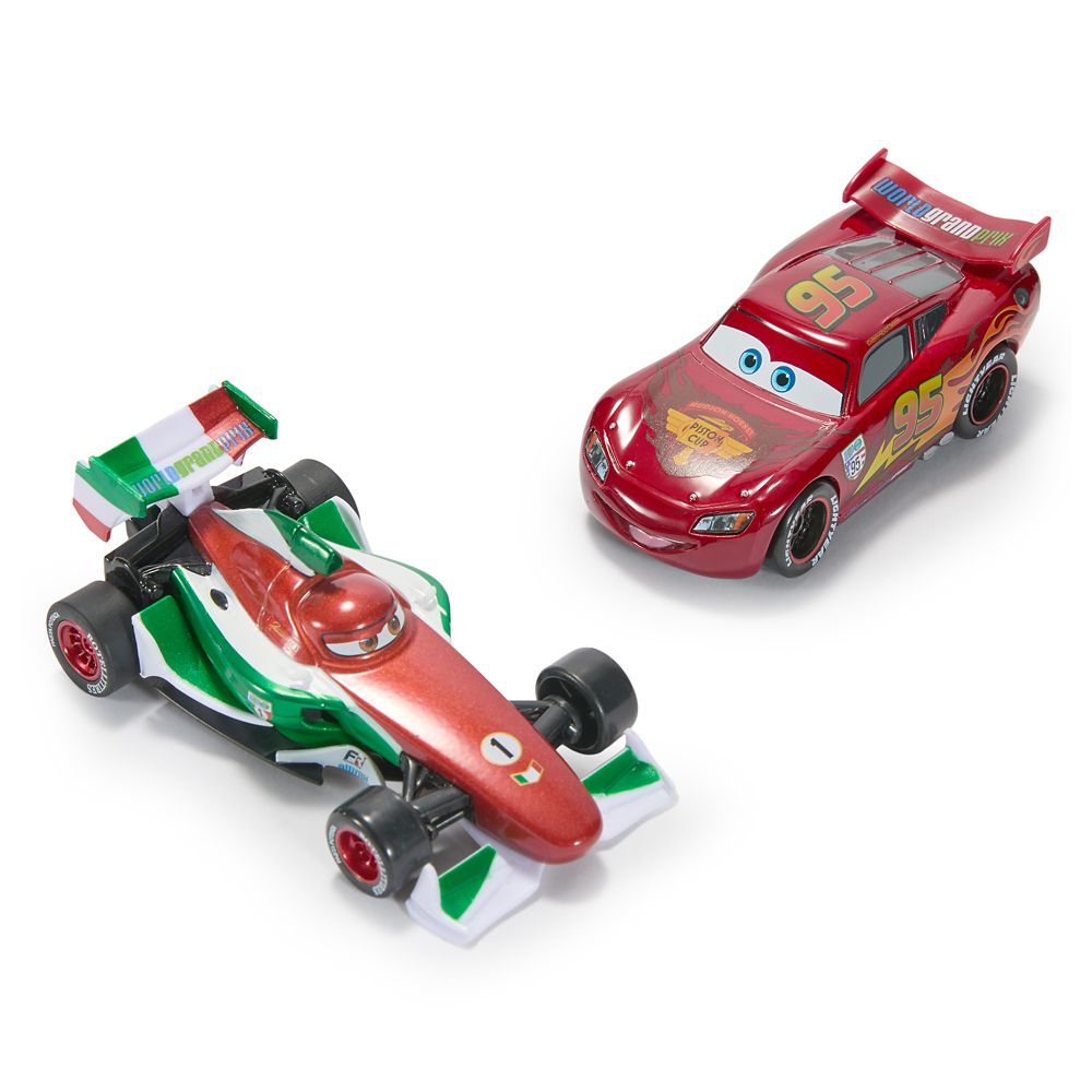 Lightning McQueen and Francesco Bernoulli Die Cast Twin Pack &ndash; Cars