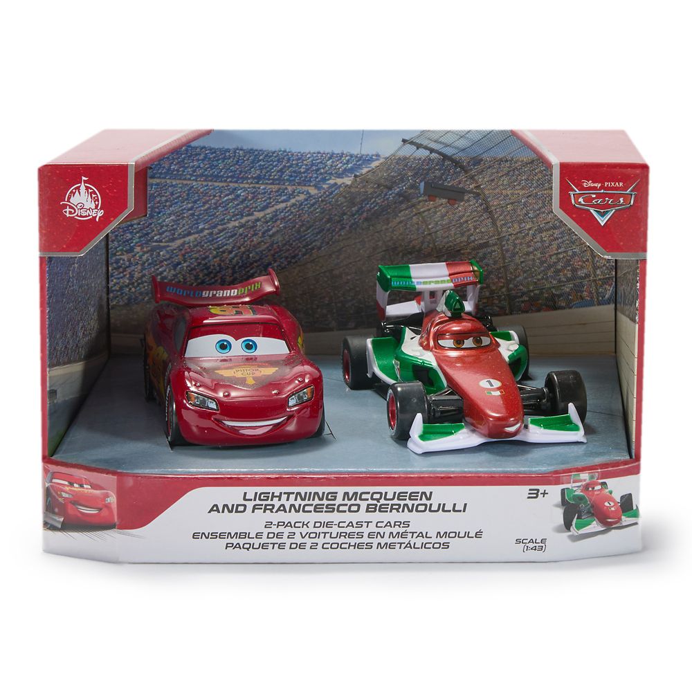 Lightning McQueen and Francesco Bernoulli Die Cast Twin Pack &ndash; Cars