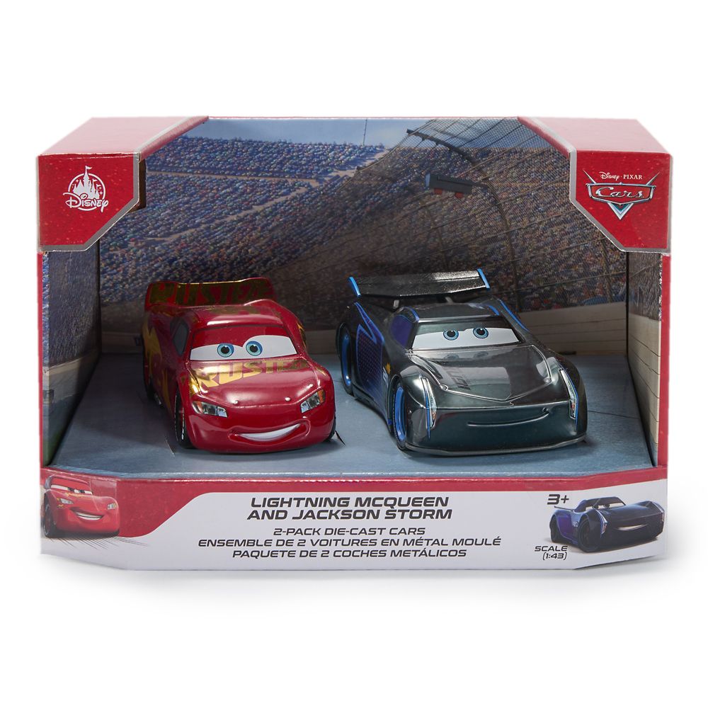 Lightning McQueen and Jackson Storm Die Cast Twin Pack &ndash; Cars