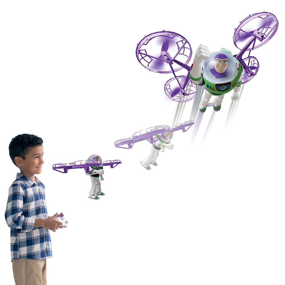 Buzz Lightyear Flying RC Hi-Tech Edition Action Figure &ndash; Toy Story 5