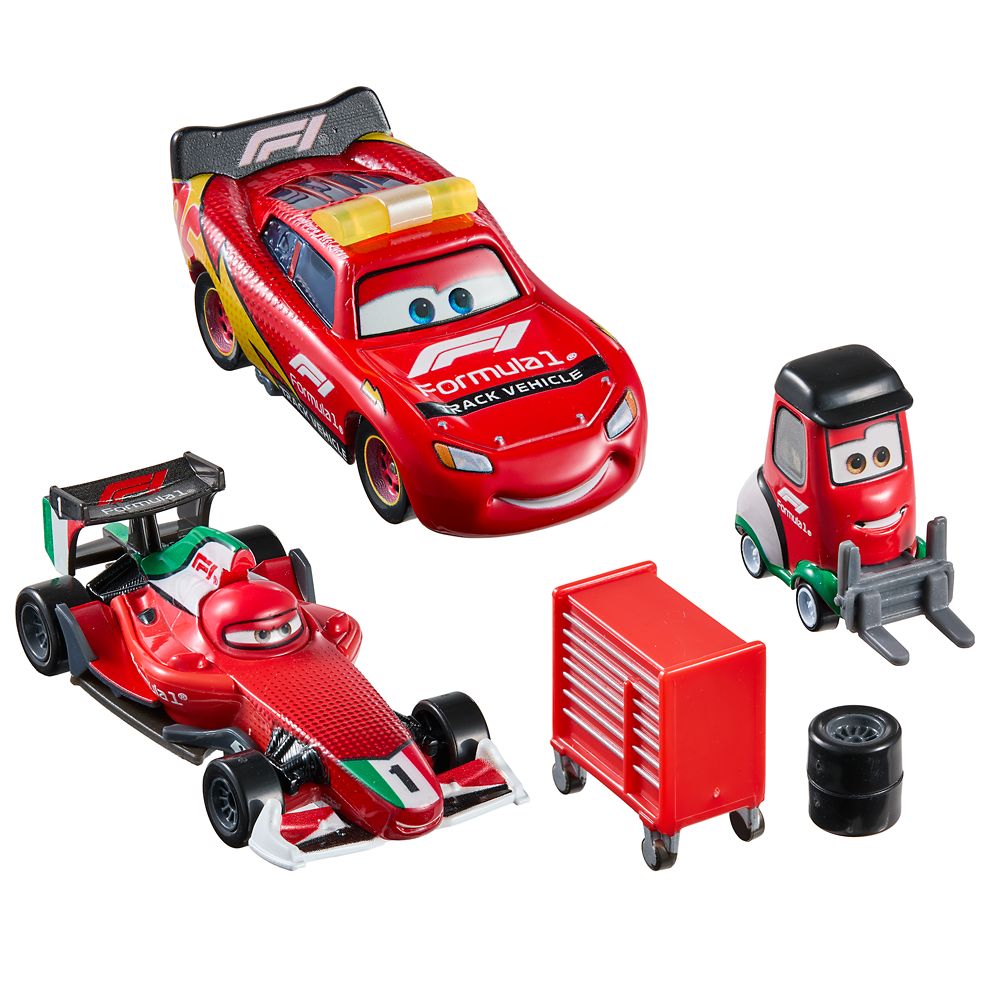 Disney and Pixar's Cars with Formula 1&reg; Die Cast Set by Mattel