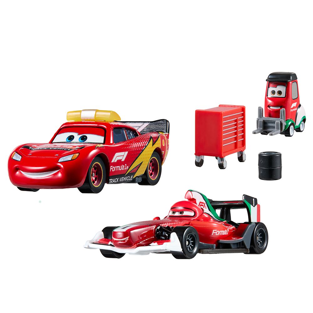 Disney and Pixar's Cars with Formula 1&reg; Die Cast Set by Mattel