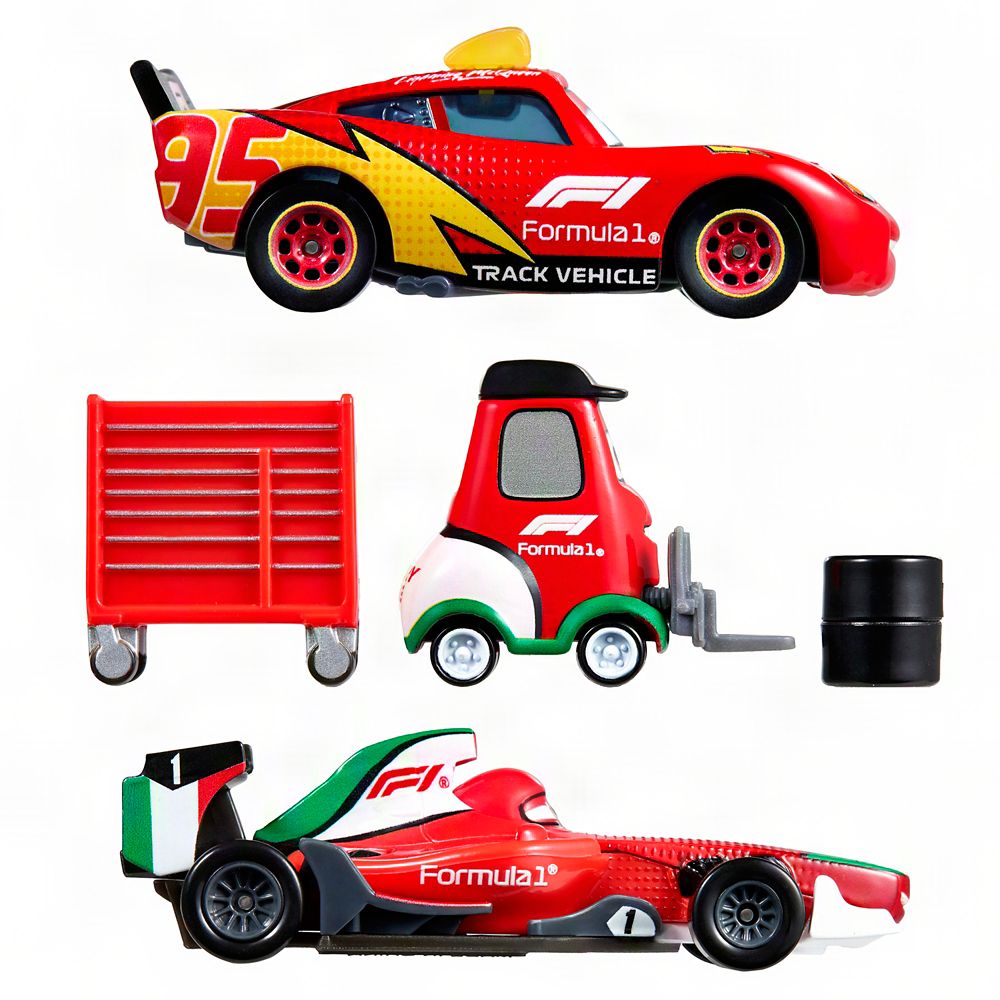 Disney and Pixar's Cars with Formula 1&reg; Die Cast Set by Mattel