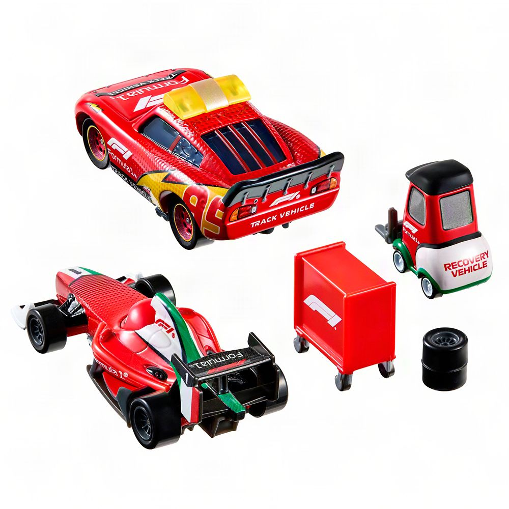 Disney and Pixar's Cars with Formula 1&reg; Die Cast Set by Mattel