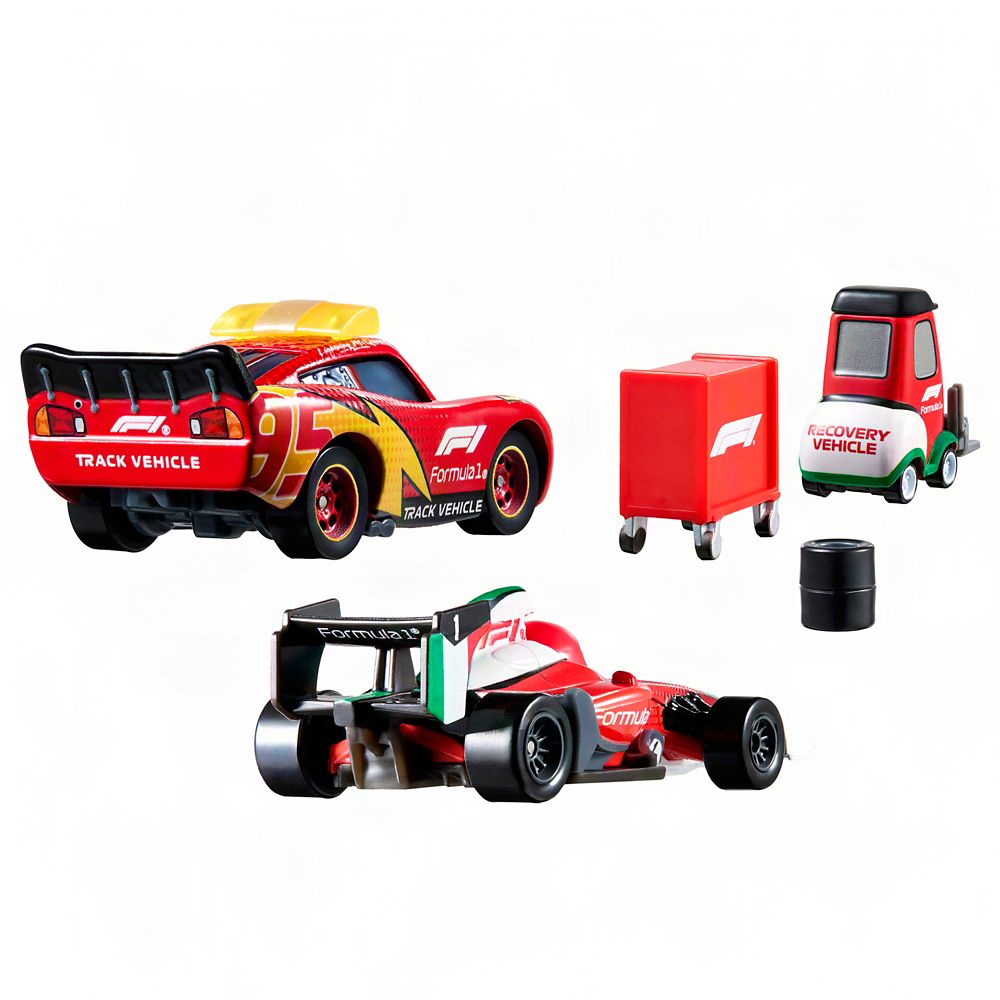 Disney and Pixar's Cars with Formula 1&reg; Die Cast Set by Mattel