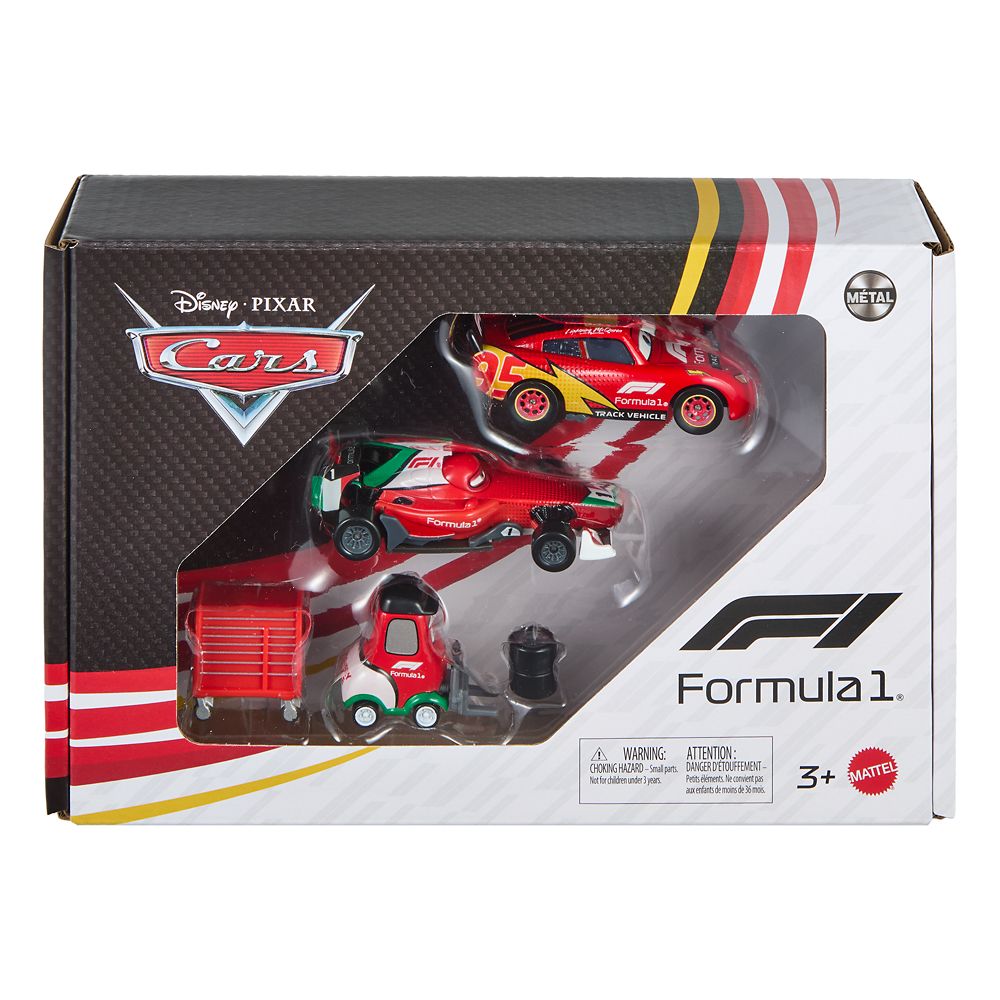 Disney and Pixar's Cars with Formula 1&reg; Die Cast Set by Mattel