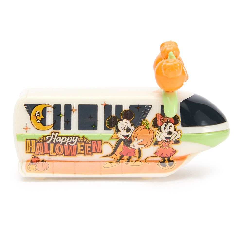 Mickey and Minnie Mouse Disney Parks Halloween Mini Monorail