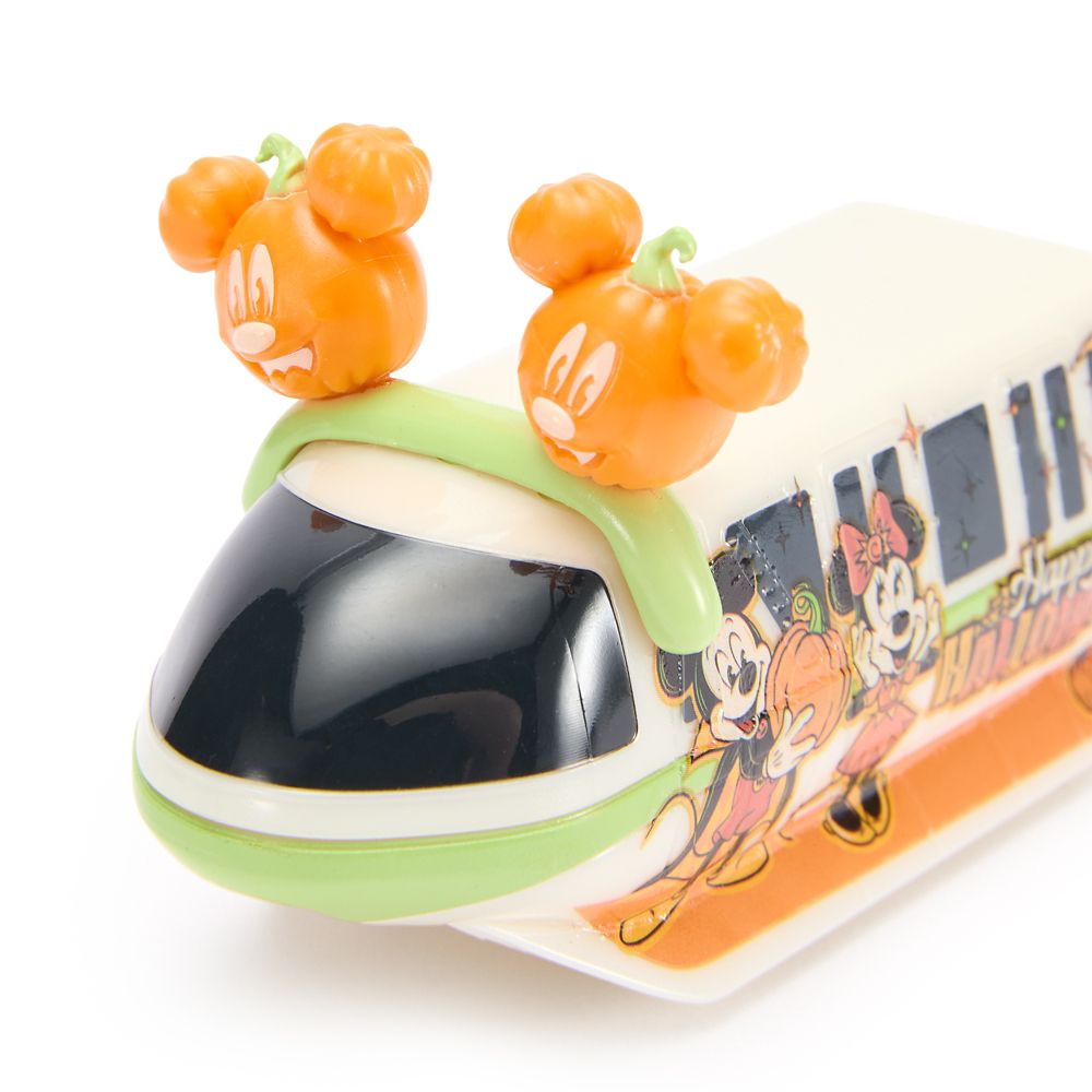 Mickey and Minnie Mouse Disney Parks Halloween Mini Monorail