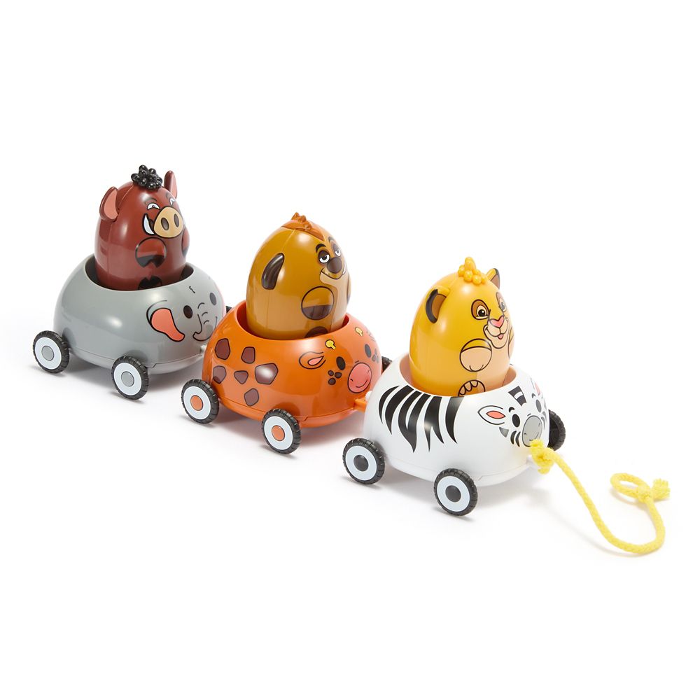Simba, Timon and Pumbaa Pull Toy &ndash; Set of 3 &ndash; The Lion King