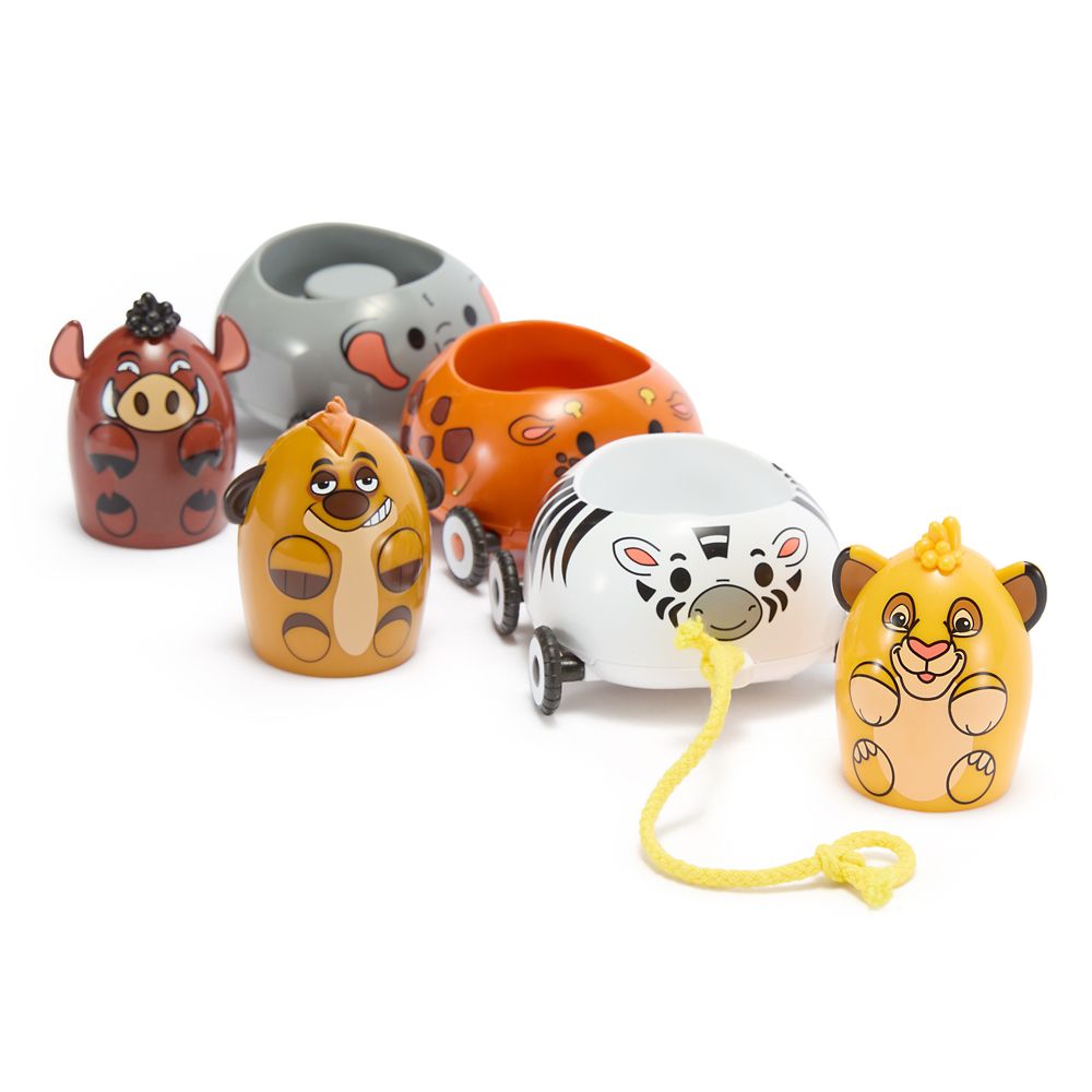 Simba, Timon and Pumbaa Pull Toy &ndash; Set of 3 &ndash; The Lion King