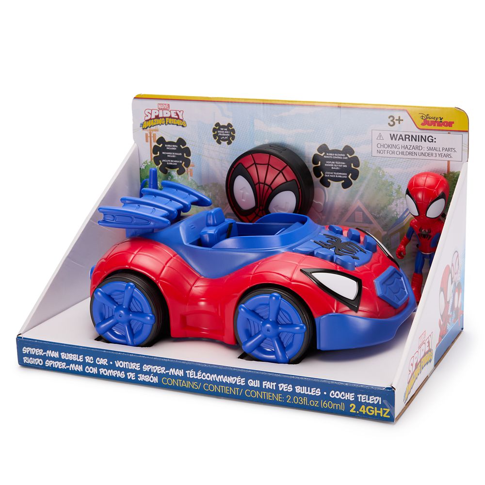 Spider-Man Bubble RC Car &ndash; Spidey and his Amazing Friends