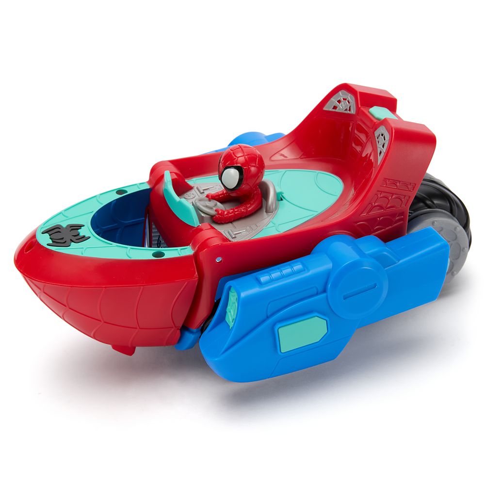 Spidey Transforming Web-Wave Cruiser - Spidey and His Amazing Friends