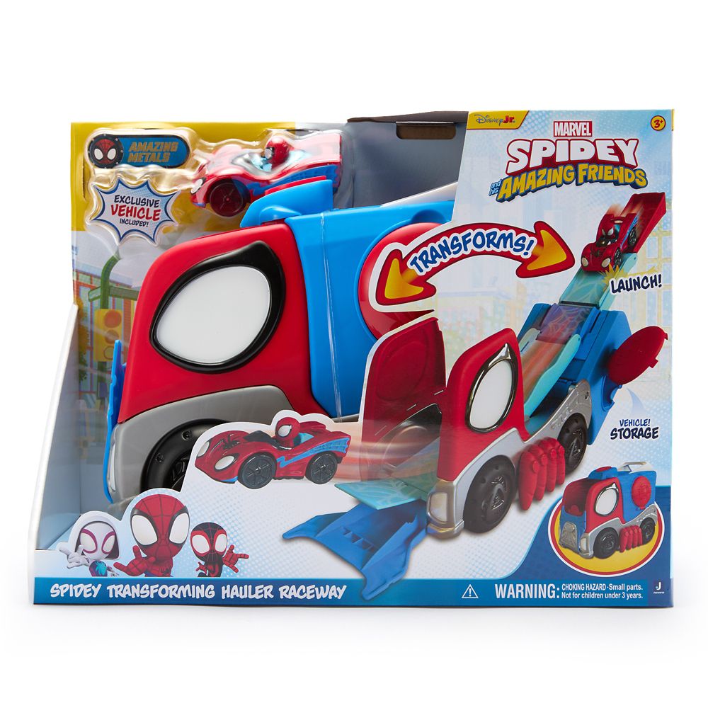 Spidey Transforming Hauler Raceway &ndash; Spidey and His Amazing Friends