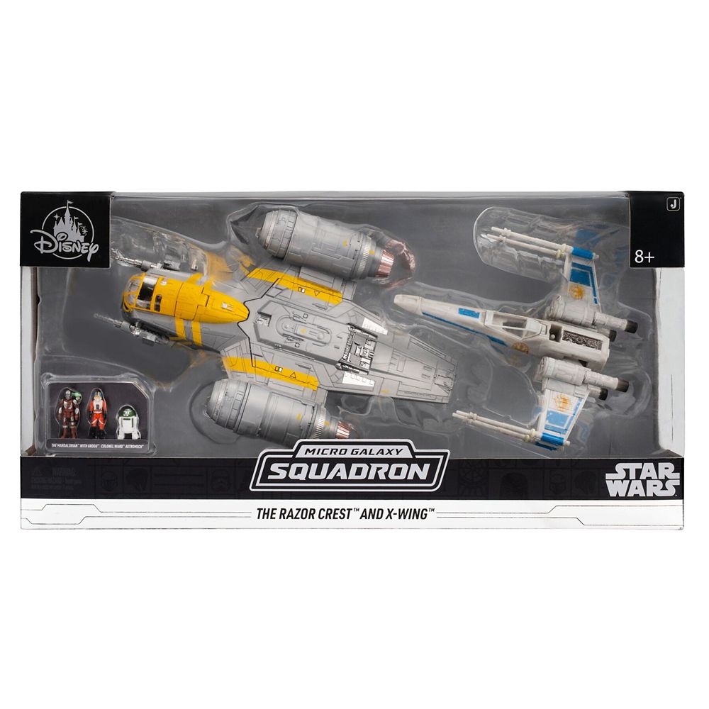 Star Wars The Razor Crest and X-Wing Set - Micro Galaxy Squadron