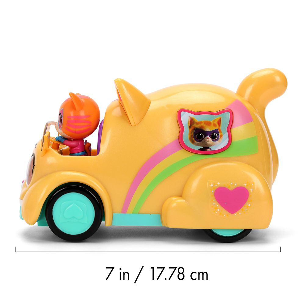 SuperKitties Remote-Control Car with Lights and Sound