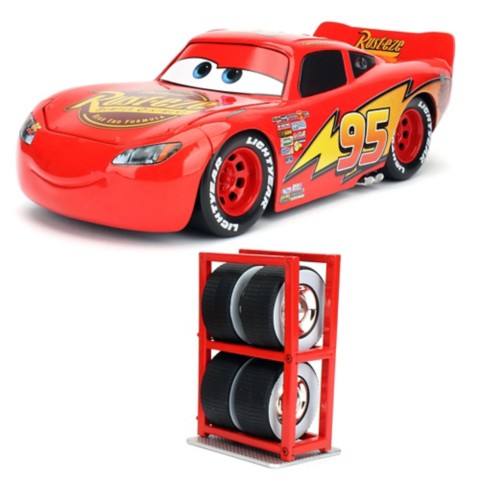 Игрушки Disney Lightning McQueen Die Cast Car – Tire Rack Edition – Cars
