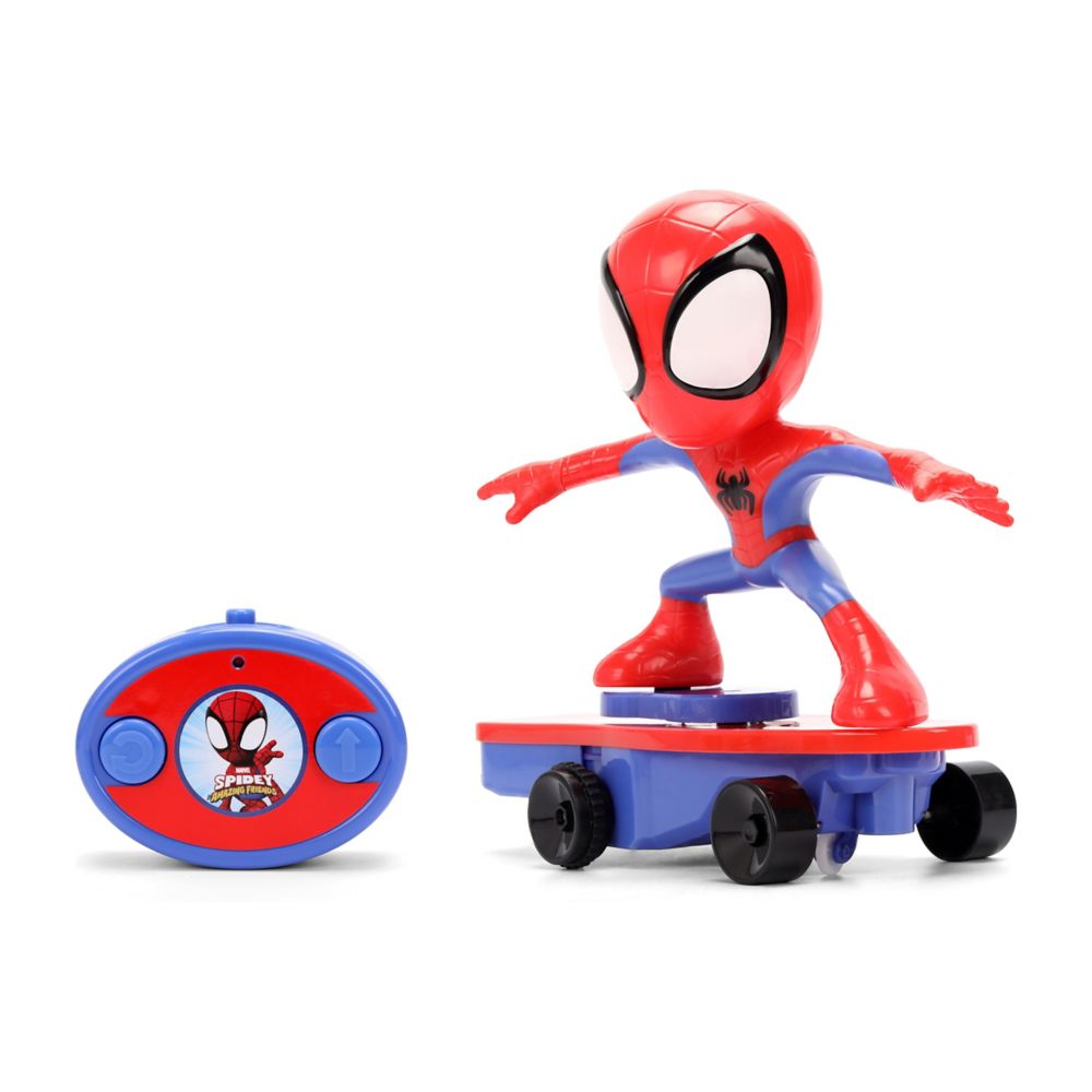 Spidey Skateboard Stunt RC Toy by Jada &ndash; Spidey and his Amazing Friends