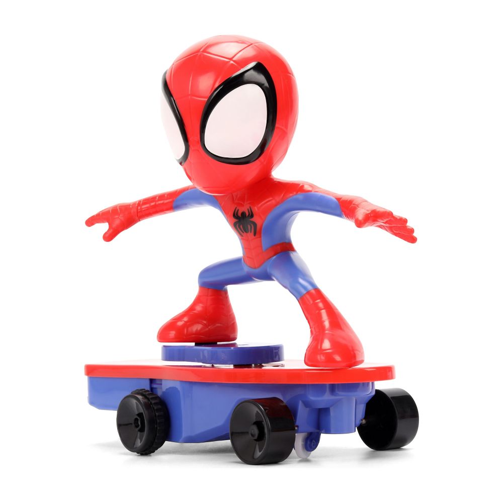 Spidey Skateboard Stunt RC Toy by Jada &ndash; Spidey and his Amazing Friends
