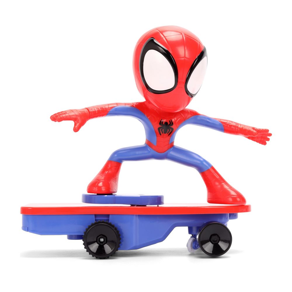 Spidey Skateboard Stunt RC Toy by Jada &ndash; Spidey and his Amazing Friends