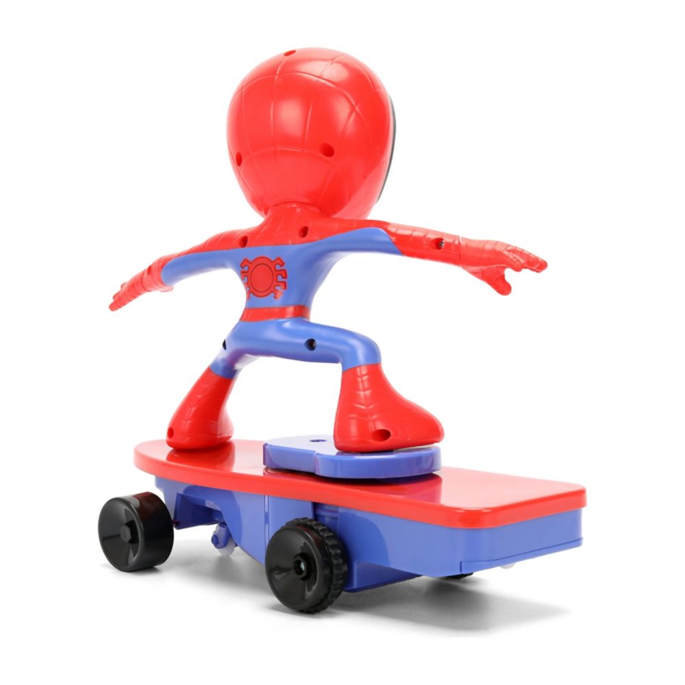 Spidey Skateboard Stunt RC Toy by Jada &ndash; Spidey and his Amazing Friends