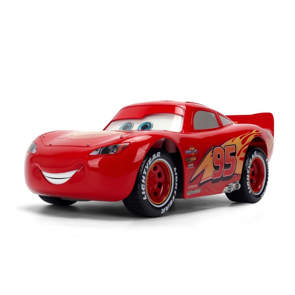 Lightning McQueen RC Animated Vehicle by Jada &ndash; Cars