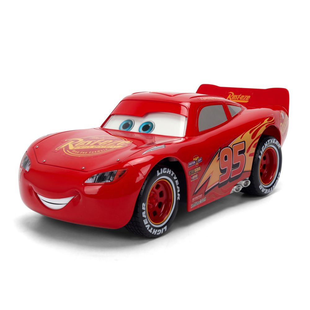 Lightning McQueen RC Animated Vehicle by Jada &ndash; Cars