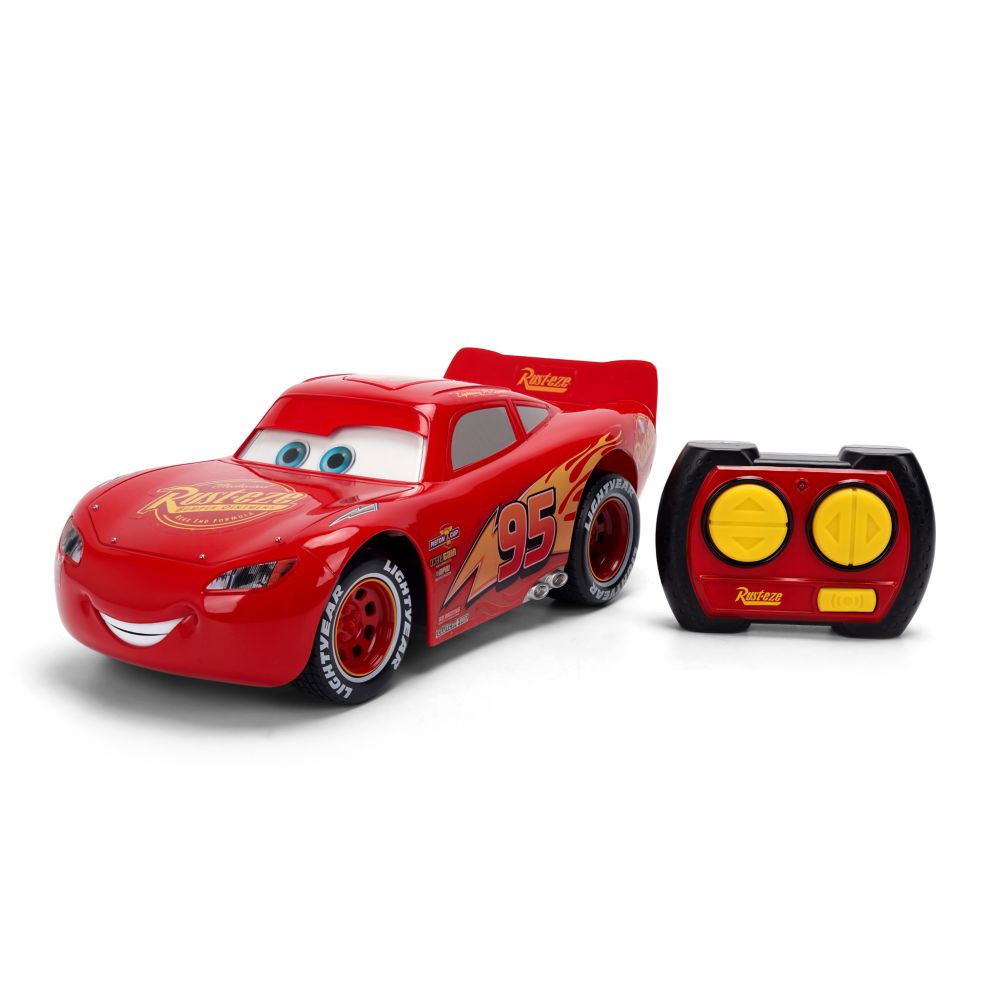Lightning McQueen RC Animated Vehicle by Jada &ndash; Cars