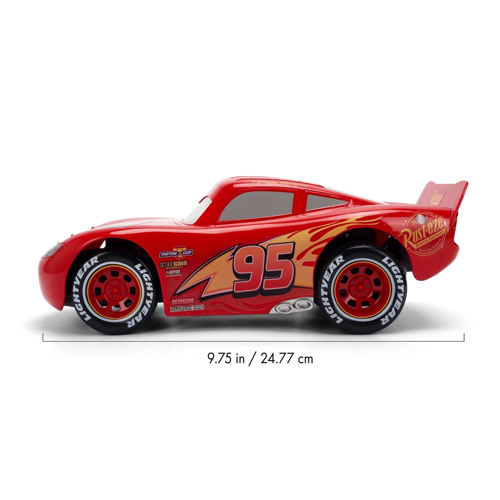 Lightning McQueen RC Animated Vehicle by Jada &ndash; Cars