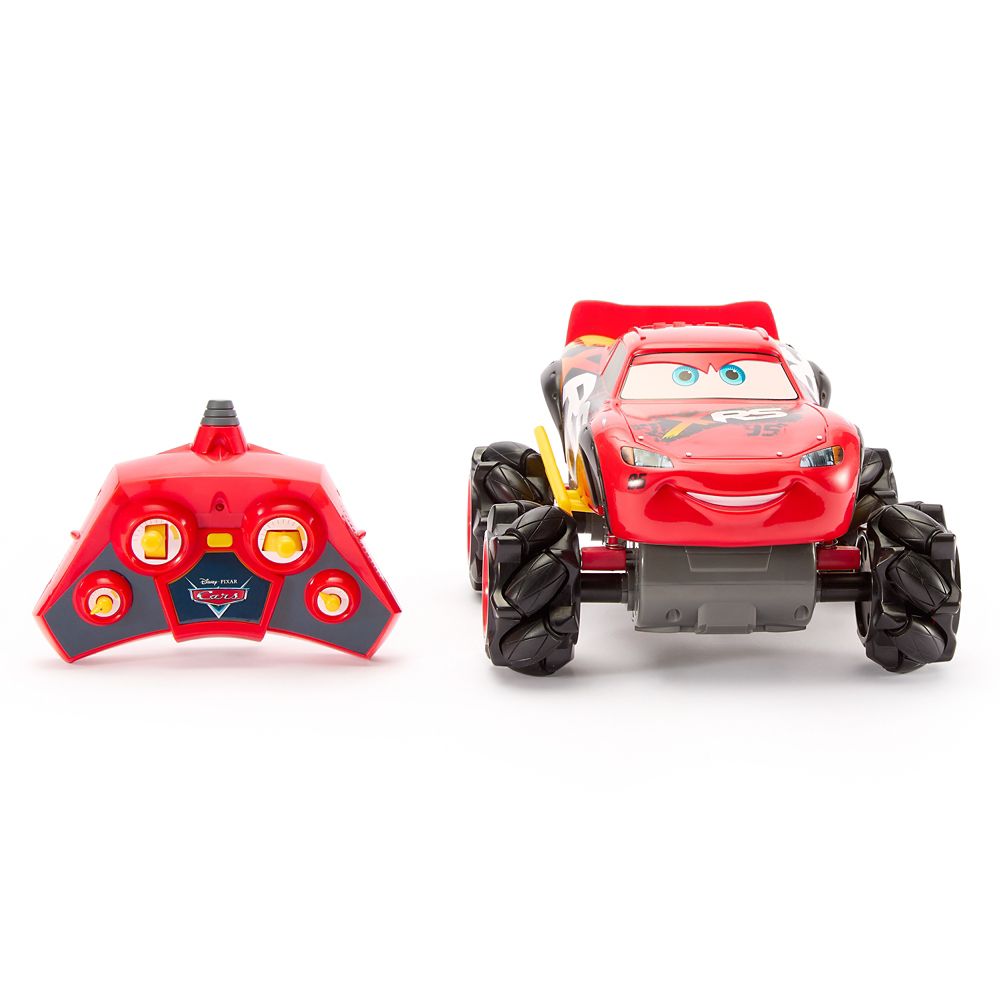 Lightning McQueen Light-Up Remote-Control Car &ndash; Cars
