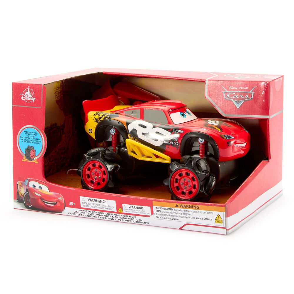 Lightning McQueen Light-Up Remote-Control Car &ndash; Cars