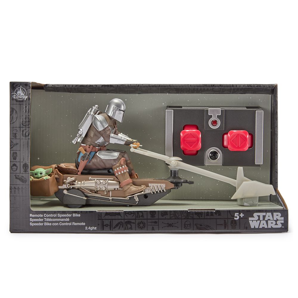 The Mandalorian and Grogu Remote Control Speeder Bike &ndash; Star Wars