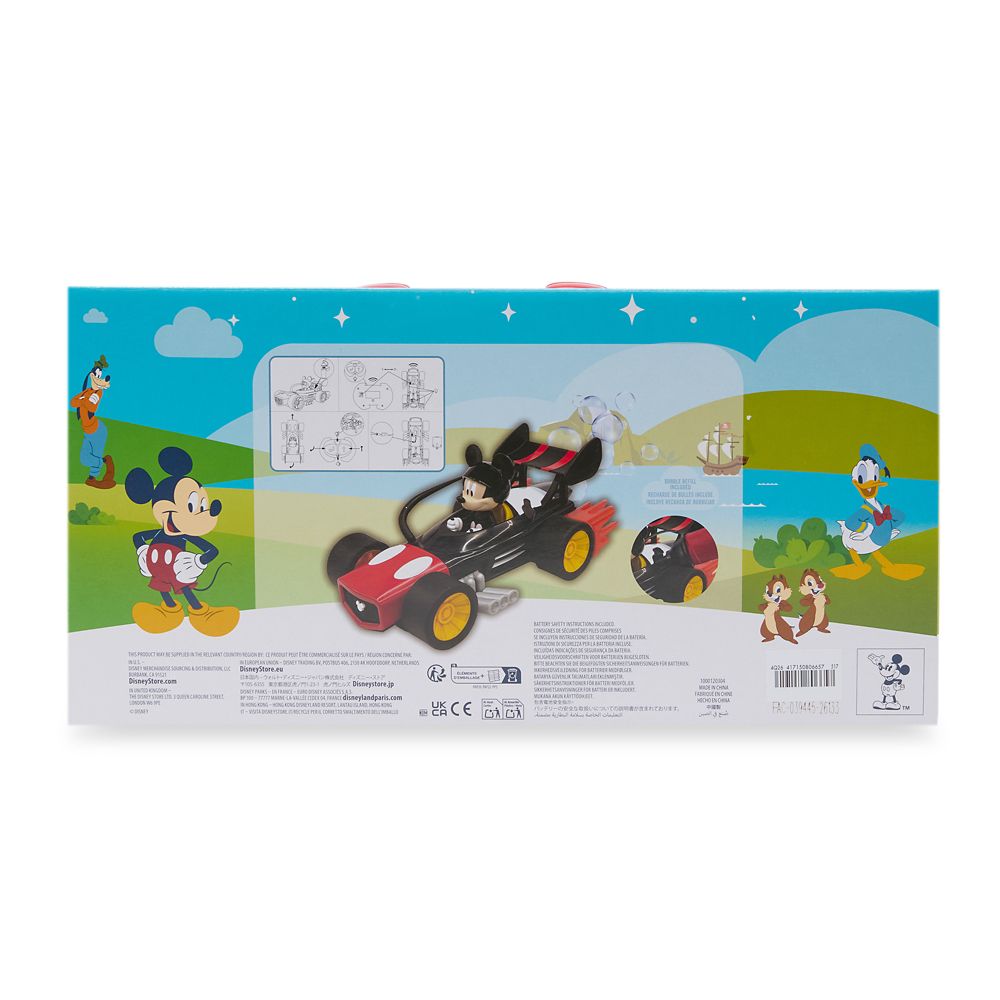 Mickey Mouse Bubble RC Car