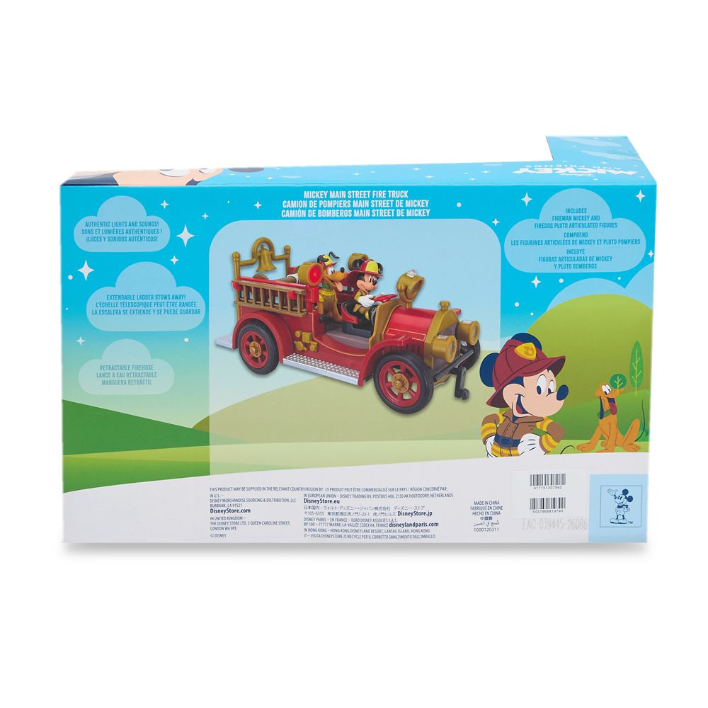 Mickey Mouse and Friends Main Street Fire Truck Toy