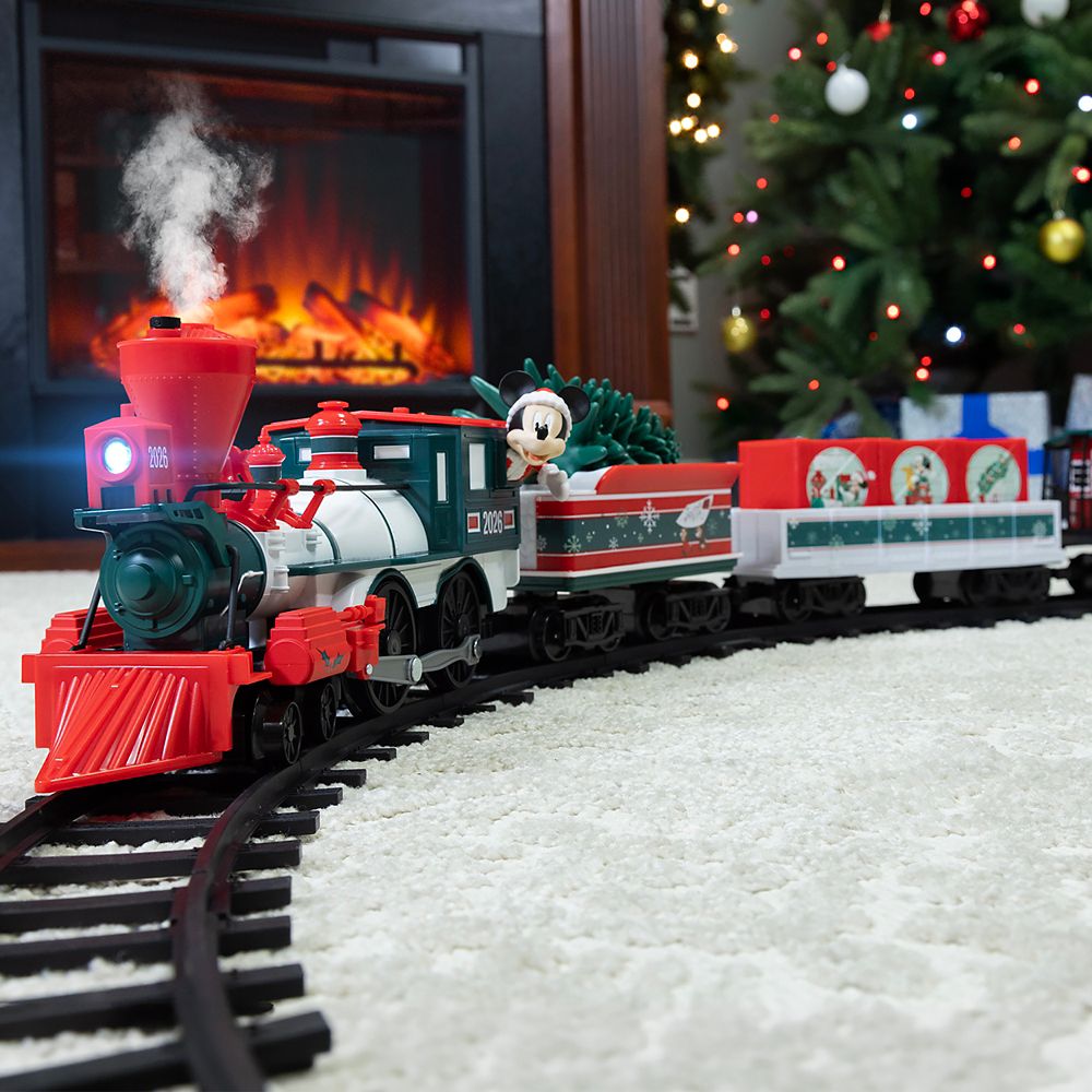Mickey Mouse and Friends 2026 Christmas Train Set by Lionel