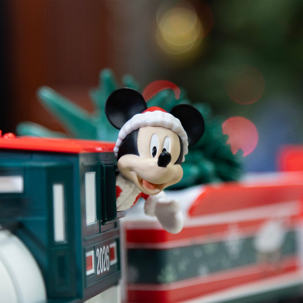 Mickey Mouse and Friends 2026 Christmas Train Set by Lionel