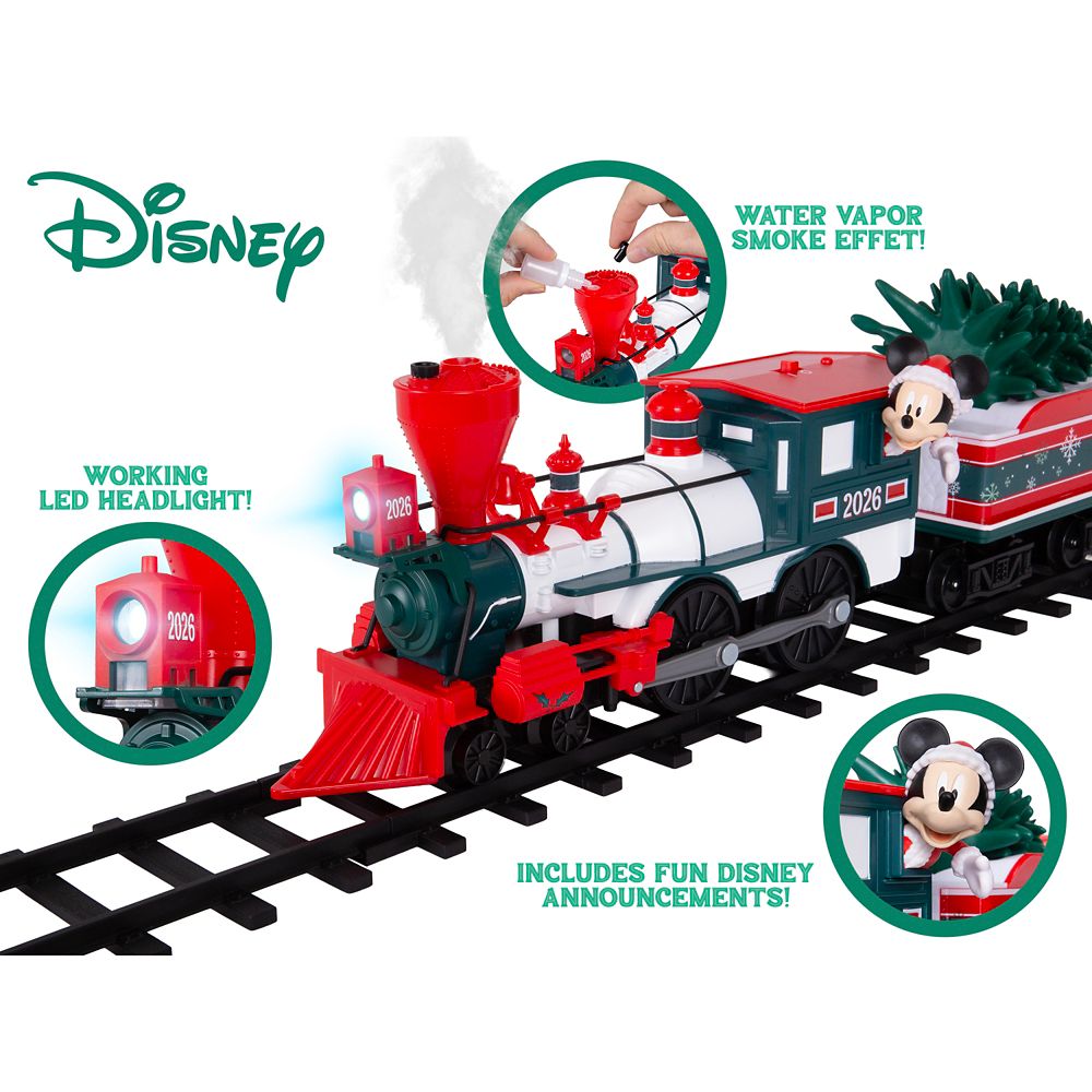 Mickey Mouse and Friends 2026 Christmas Train Set by Lionel