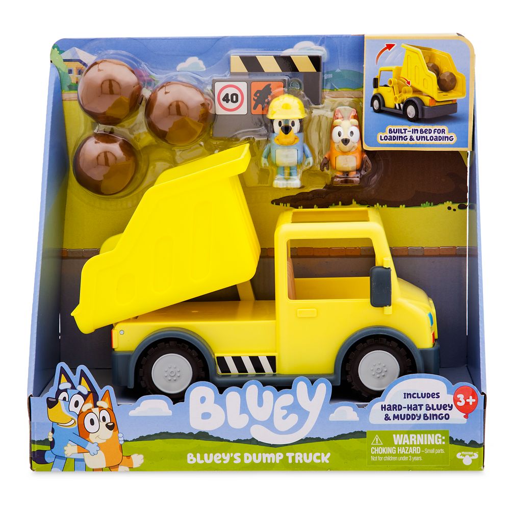 Bluey Dump Truck Play Set