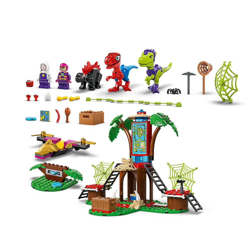 LEGO Spidey and Gobby's Raptor Battle at Tree House HQ 11200 - Spidey and His Amazing Friends