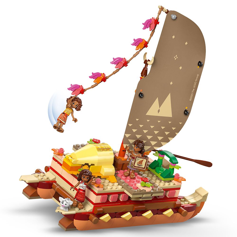 LEGO Moana's Adventure Canoe 43270 - Moana 2
