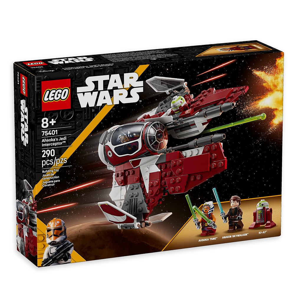 LEGO Ahsoka's Jedi Interceptor 75401 - Star Wars The Clone Wars