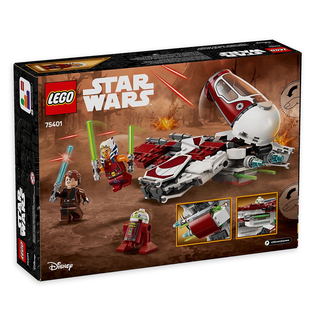 LEGO Ahsoka's Jedi Interceptor 75401 - Star Wars The Clone Wars