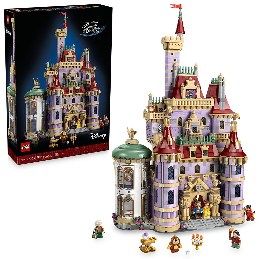 LEGO Beauty and the Beast Castle 43263 Official shopDisney