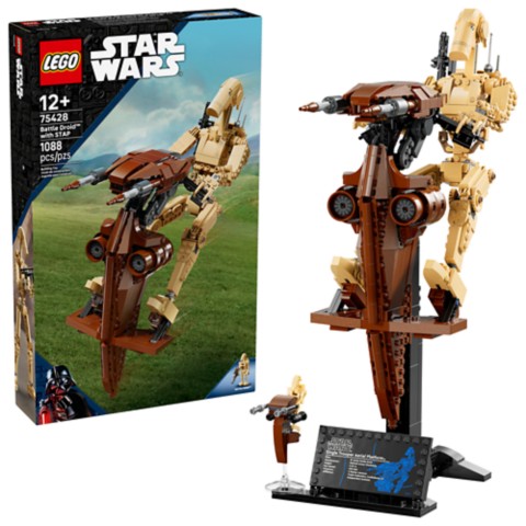 Конструкторы LEGO Battle Droid with STAP 75428 – Star Wars: The Phantom Menace