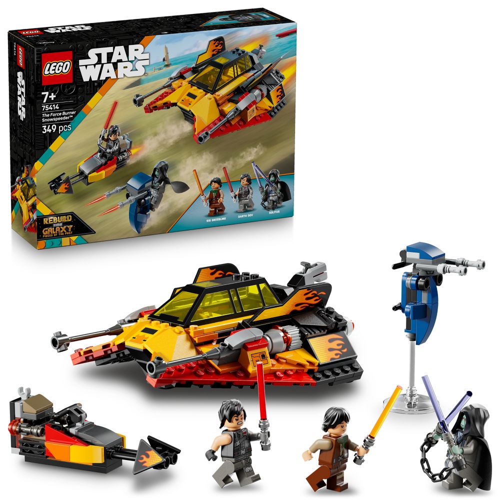 LEGO The Force Burner Snowspeeder 75414  Star Wars: Rebuild the Galaxy Official shopDisney