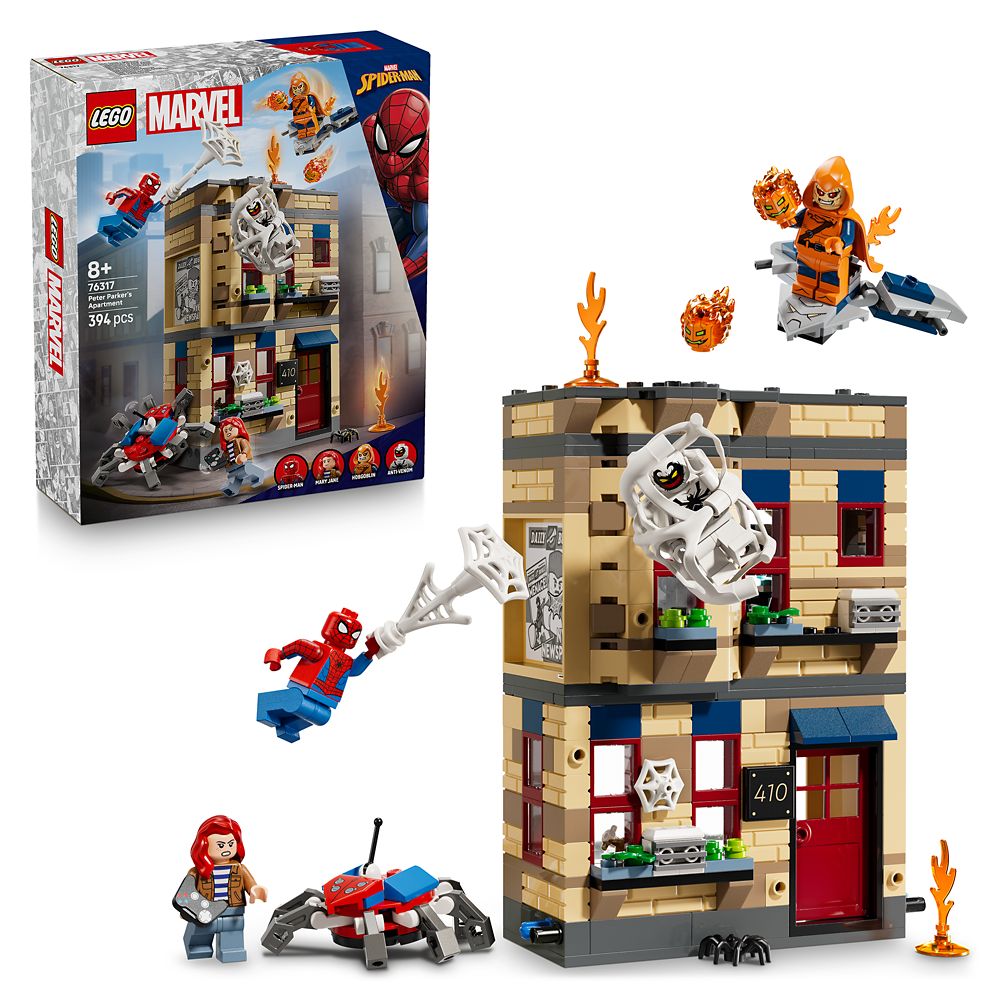 LEGO Peter Parkers Apartment 76317  Marvel: Spider-Man Official shopDisney